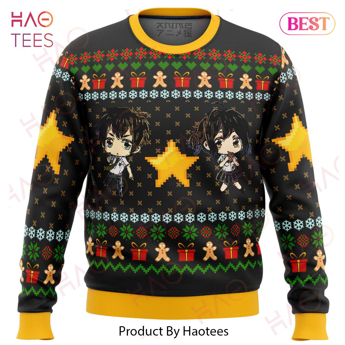 Your Name Kimi No Na Wa Ugly Christmas Sweater Your Name Kimi No Na Wa Ugly Christmas Sweater