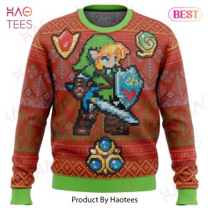 Zelda Link Gems Ugly Christmas Sweater