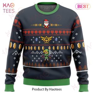 Zelda Santa Link Ugly Christmas Sweater