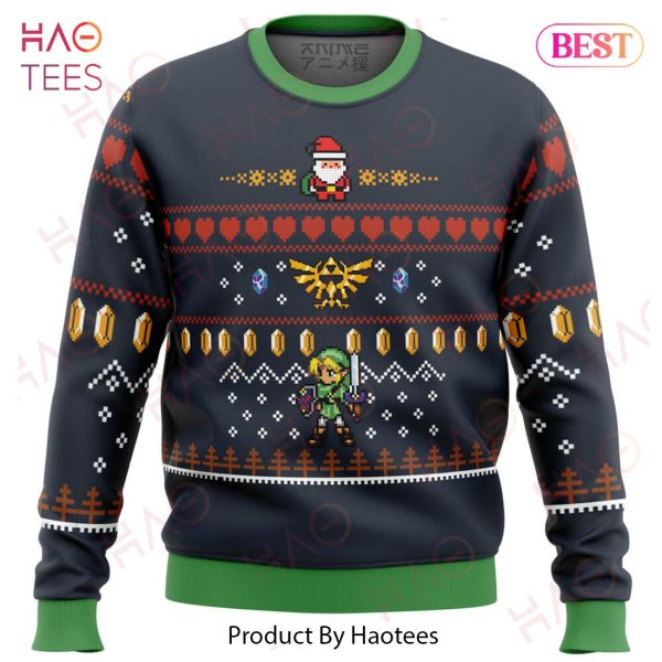 Zelda Santa Link Ugly Christmas Sweater
