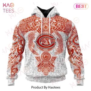 NFL Chicago Bears Norse Viking Symbols 3D Hoodie
