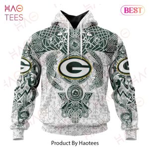 NFL Green Bay Packers Norse Viking Symbols 3D Hoodie