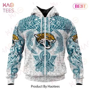 NFL Jacksonville Jaguars Norse Viking Symbols 3D Hoodie
