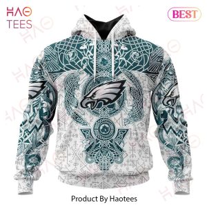NFL Philadelphia Eagles Norse Viking Symbols 3D Hoodie