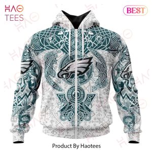 NFL Philadelphia Eagles Norse Viking Symbols 3D Hoodie