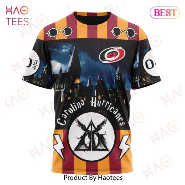 NHL Carolina Hurricanes Special Design With Harry Potter Theme 3D Hoodie