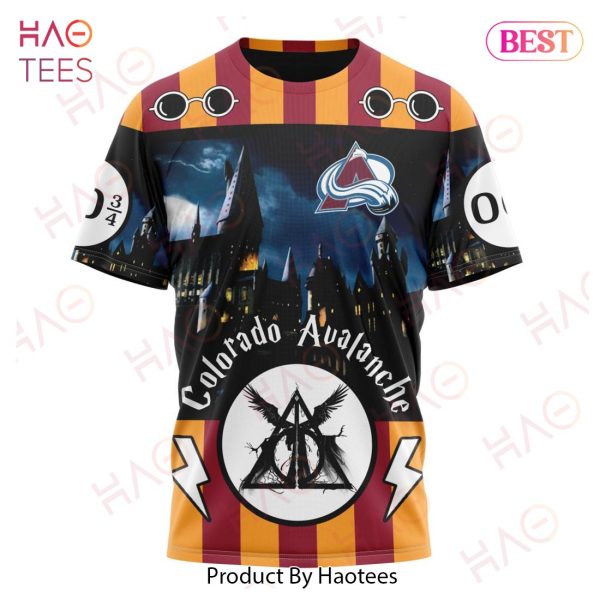 NHL Colorado Avalanche Special Design With Harry Potter Theme 3D Hoodie