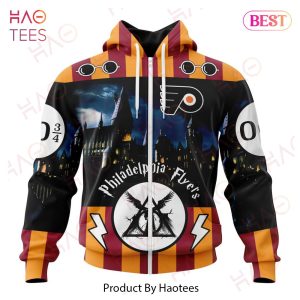 NHL Philadelphia Flyers Special Design With Harry Potter Theme 3D Hoodie