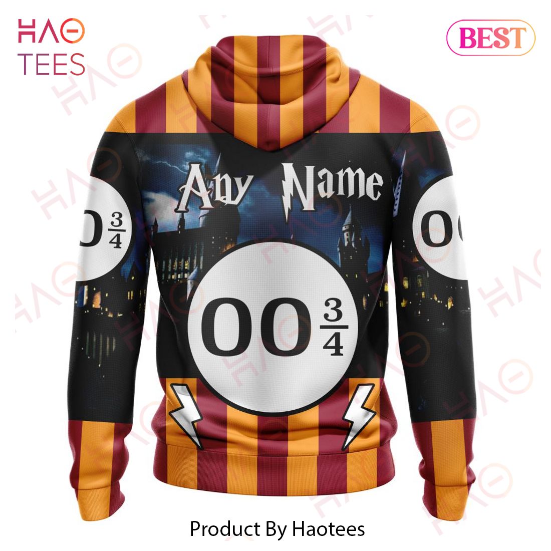 NHL Vegas Golden Knights Special Design With Harry Potter Theme 3D Hoodie NHL Vegas Golden Knights Special Design With Harry Potter Theme 3D Hoodie