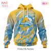 NHL Columbus Blue Jackets Specialized Design Fearless Against Childhood Cancers 3D Hoodie