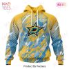 NHL Columbus Blue Jackets Specialized Design Fearless Against Childhood Cancers 3D Hoodie