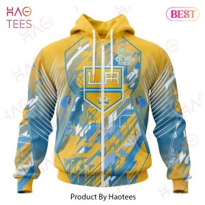 NHL Los Angeles Kings Specialized Design Fearless Against Childhood Cancers 3D Hoodie