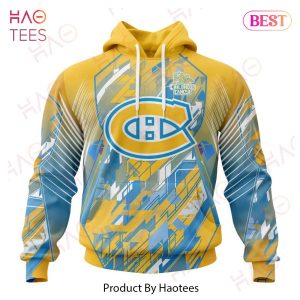 NHL Montreal Canadiens Specialized Design Fearless Against Childhood Cancers 3D Hoodie