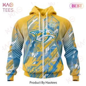 NHL Nashville Predators Specialized Design Fearless Against Childhood Cancers 3D Hoodie