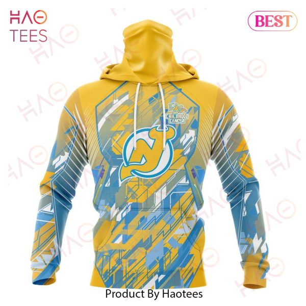 NHL New Jersey Devils Specialized Design Fearless Against Childhood Cancers 3D Hoodie