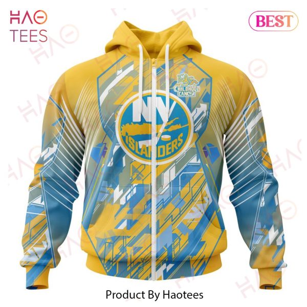 NHL New York Islanders Specialized Design Fearless Against Childhood Cancers 3D Hoodie