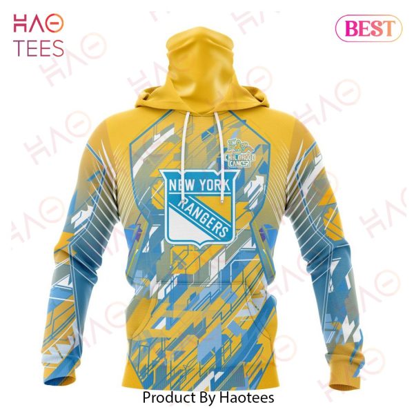 NHL New York Rangers Specialized Design Fearless Against Childhood Cancers 3D Hoodie