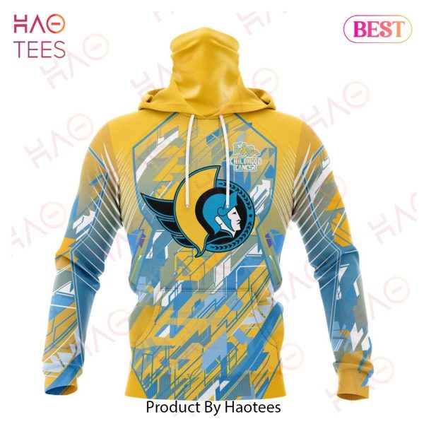 NHL Ottawa Senators Specialized Design Fearless Against Childhood Cancers 3D Hoodie