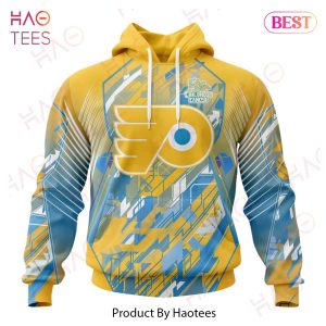 NHL Philadelphia Flyers Specialized Design Fearless Against Childhood Cancers 3D Hoodie