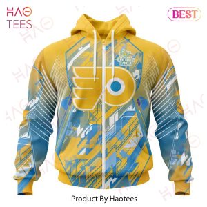 NHL Philadelphia Flyers Specialized Design Fearless Against Childhood Cancers 3D Hoodie