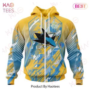 NHL San Jose Sharks Specialized Design Fearless Against Childhood Cancers 3D Hoodie