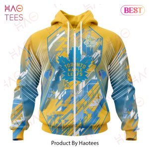 NHL Toronto Maple Leafs Specialized Design Fearless Against Childhood Cancers 3D Hoodie