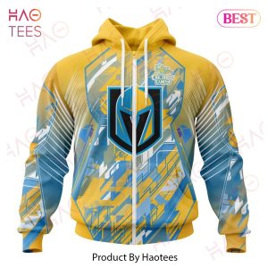 NHL Vegas Golden Knights Specialized Design Fearless Against Childhood Cancers 3D Hoodie