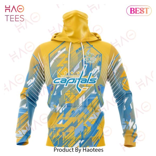 NHL Washington Capitals Specialized Design Fearless Against Childhood Cancers 3D Hoodie