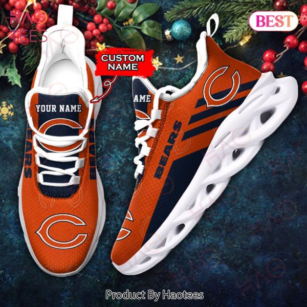 BEST NFL Chicago Bears Max Soul Sneaker Custom Name