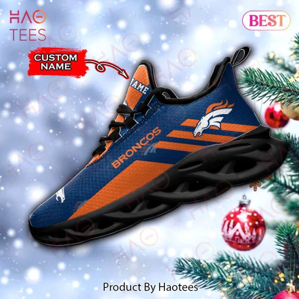 BEST NFL Denver Broncos Max Soul Sneaker Custom Name