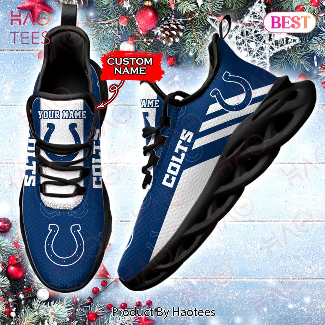 New York Giants NFL Max Soul Shoes Custom Name Sneakers For Men And Women