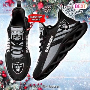 BEST NFL Las Vegas Raiders Max Soul Sneaker Custom Name