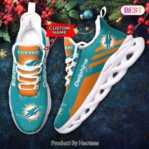 BEST NFL Miami Dolphins Max Soul Sneaker Custom Name