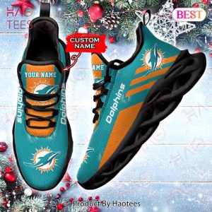 BEST NFL Miami Dolphins Max Soul Sneaker Custom Name
