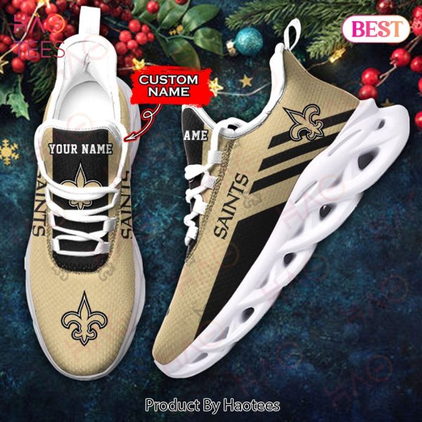 BEST NFL New Orleans Saints Max Soul Sneaker Custom Name