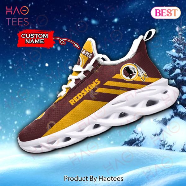 BEST NFL Washington Redskins Max Soul Sneaker Custom Name