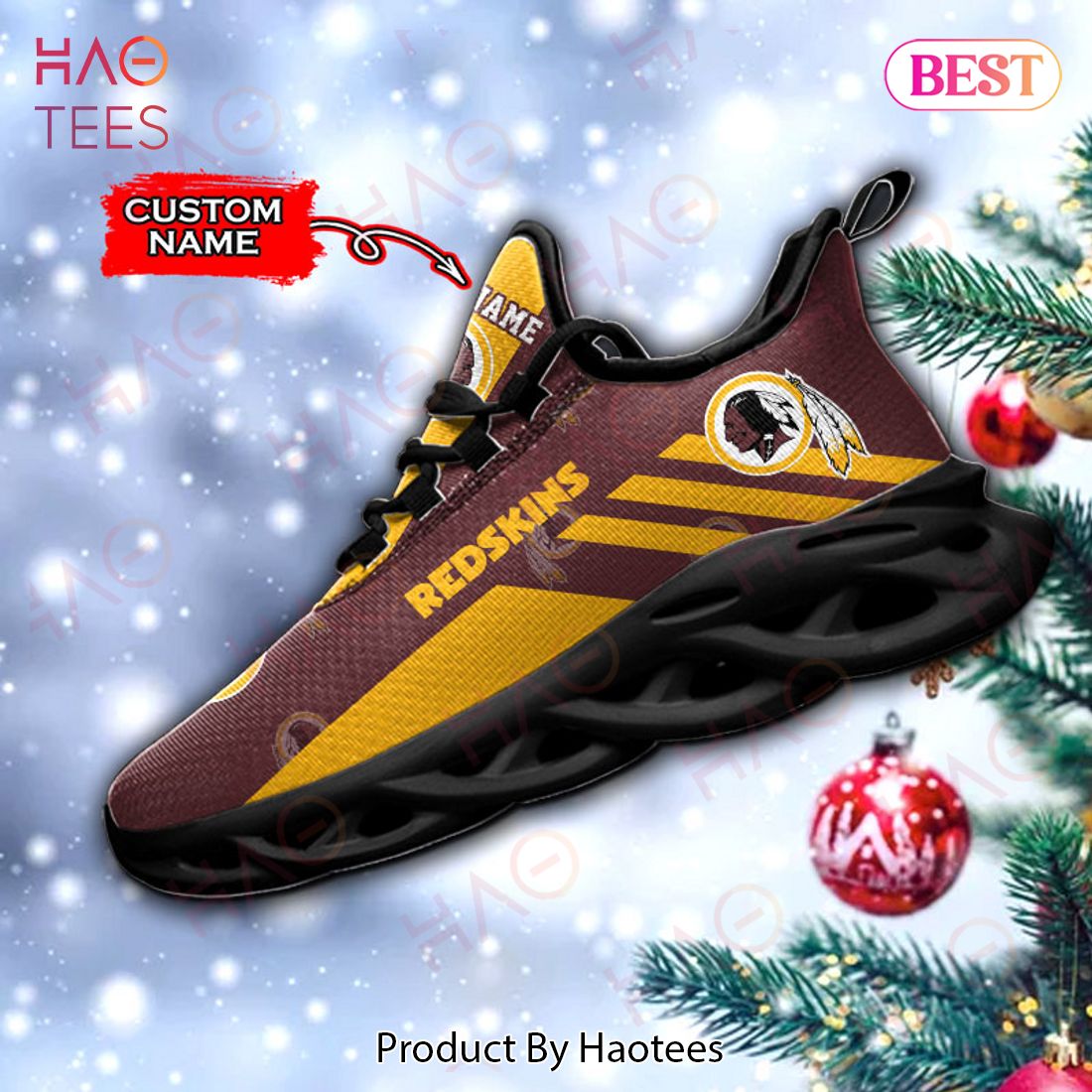 Washington Redskins NFL Max Soul Shoes Custom Name Sneakers Hot Trending  Gifts NFL Fans - Luzgear