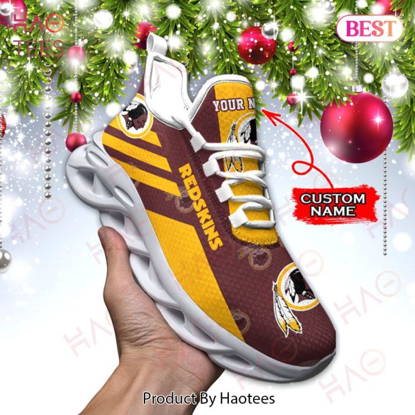BEST NFL Washington Redskins Max Soul Sneaker Custom Name