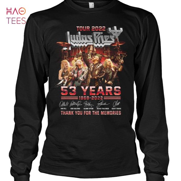 Judas Priest 53 Years 1969-2022 Shirt