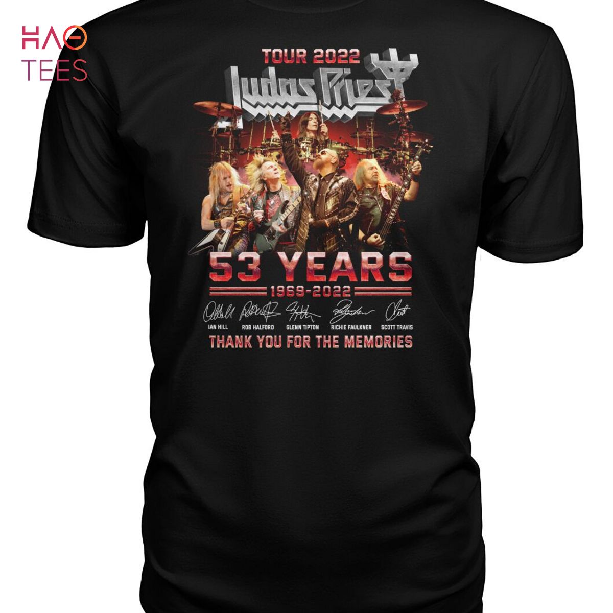 Judas Priest 53 Years 1969-2022 Shirt