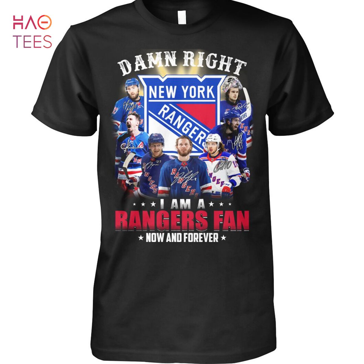THE BEST Damn Right New York Ranger Shirt
