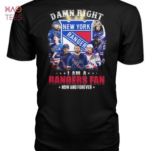 THE BEST Damn Right New York Ranger Shirt