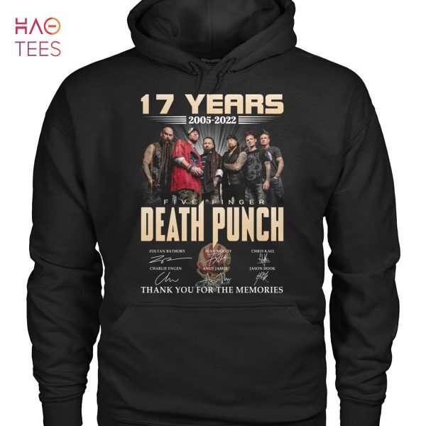 17 Years 2005-2022 Death Punch Shirt