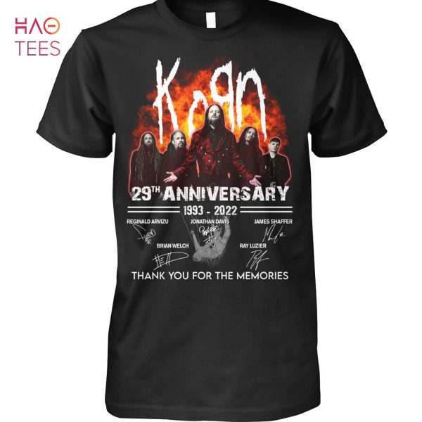 Korn 29 Anniversary 1993-2022 Shirt