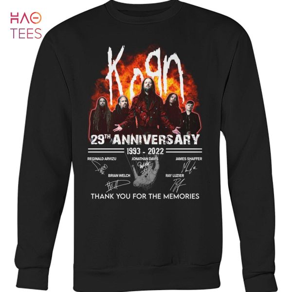 Korn 29 Anniversary 1993-2022 Shirt