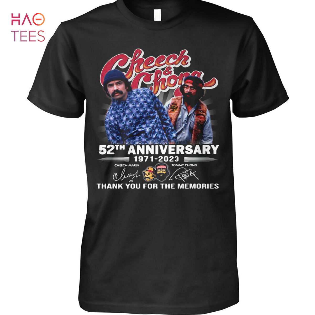 Cheech & Chong 52 Anniversary 1971-2023 Shirt