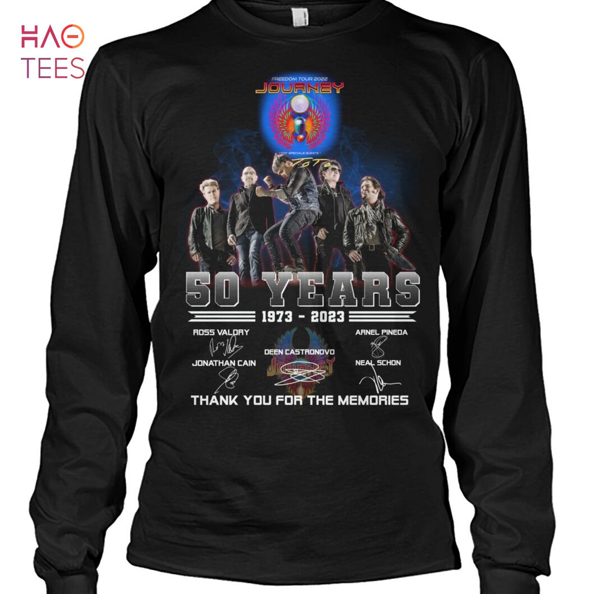 50 Years 1973-2023 Journey Shirt 50 Years 1973-2023 Journey Shirt