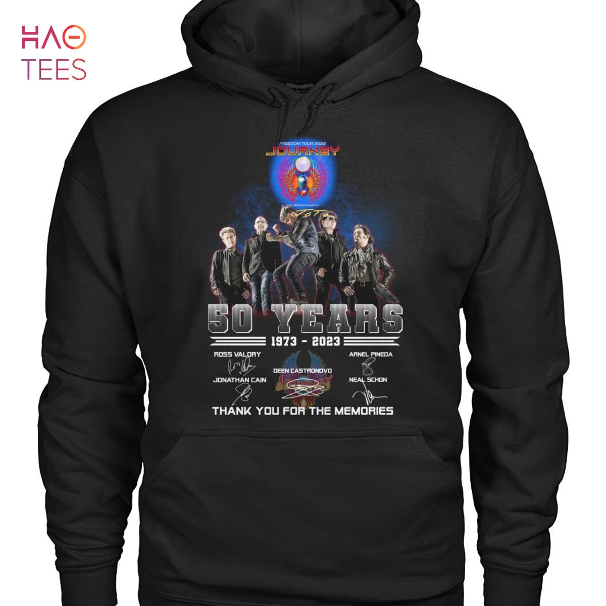 50 Years 1973-2023 Journey Shirt 50 Years 1973-2023 Journey Shirt