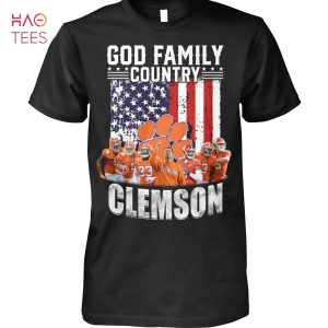 God Family Country Clemson Shirt