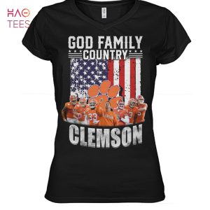 God Family Country Clemson Shirt